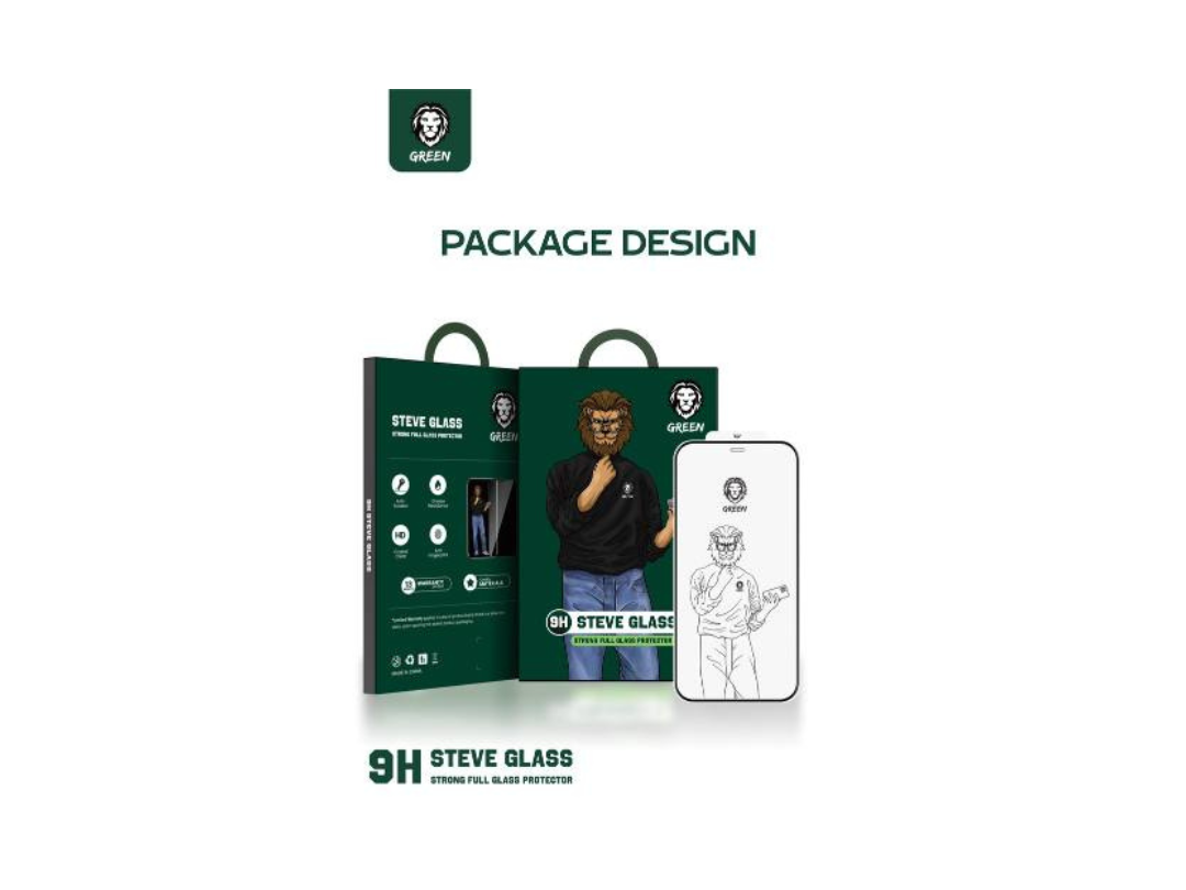 Buy Green Lion iPhone 12 Pro Max 9H Steve Glass Full Screen Protector in Qatar Buy Green Lion iPhone 12 Pro Max 9H Steve Glass Full Screen Protector in Qatar
